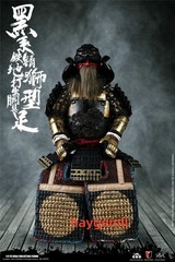COOMODEL SE074 Japanese Samurai METAL BLACK LION ARMOR 1/6 LEGENDARY VER figure