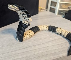 3d printed articulated cobra