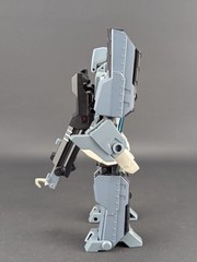 Transformers Animated Shockwave complete Hasbro 2009 Voyager Grey Longarm