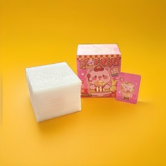 M Cute! Greedy Piglets Blind Box Confirmed Light Up Popcorn Chicken Figure