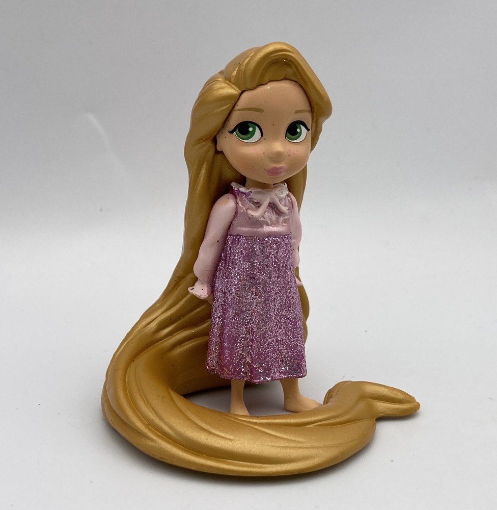 Disney Store Animator Collection Figure GLITTER RAPUNZEL Tangled Young Girl