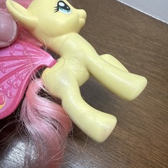 My Little Pony Fluttershy Glimmer Wings Butterfly Pegasus FIM Brushable Hair MLP