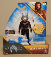 AQUAMAN And The Lost Kingdom New BLACK MANTA Action Figure