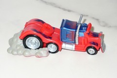 Hasbro Transformers Figure ~ Robot Heroes OPTIMUS PRIME Vehicle Mode Movie PVC