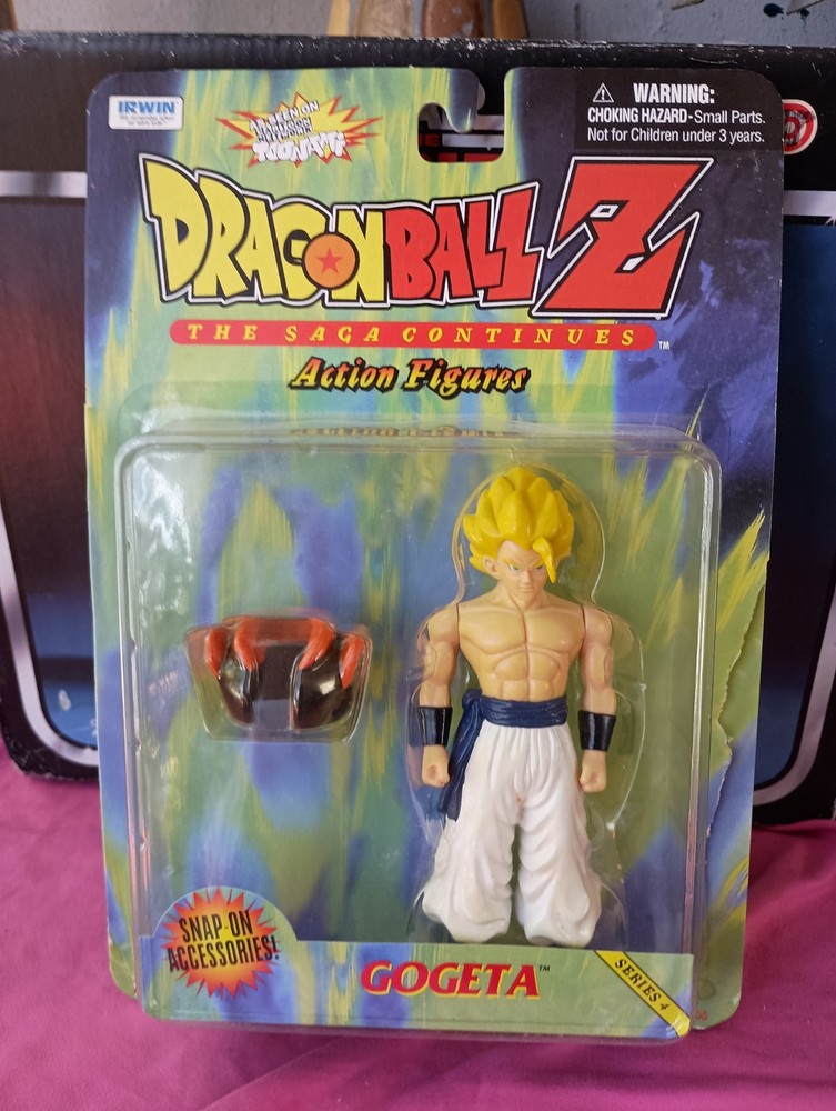 Dragon Ball Z Gogeta The Saga Continues Series 4 Use 1999 Irwin toys