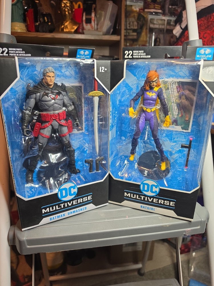 McFarlane Toys DC Multiverse Thomas Wayne Flashpoint And Batgirl Gotham Knights