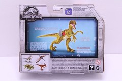 2017 Mattel Jurassic World Velociraptor Battle Damage Dinosaur Figure FVL37