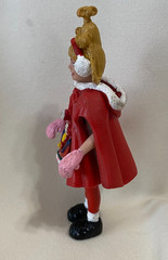 Cindy Lou Who How The Grinch Stole Christmas Action Figure Playmates Toy (KK)