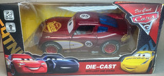 Disney Pixar Cars RS Lightning McQueen Diecast 5 Inches Lights Sounds Doors Open