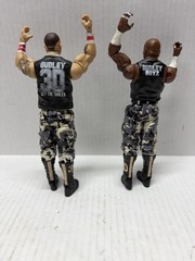 WWE Dudley Boyz Battle Pack 41 Mattel Wrestling Action Figures Bubba Ray D-Von