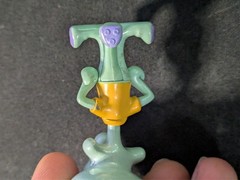 Squidward Tentacles Metal Figs SpongeBob Mini Action Figure Die Cast 2.5″ Loose