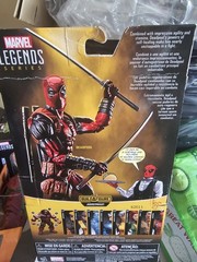 Marvel Legends X-Men Deadpool Action Figure Build-A-Figure Swords Gun Launcher