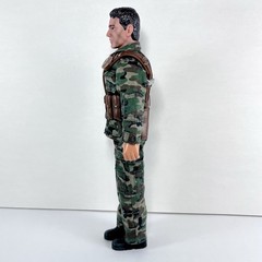 M&C – Power Team World Peacekeepers 12″ Action Figure With Clothes And Gun