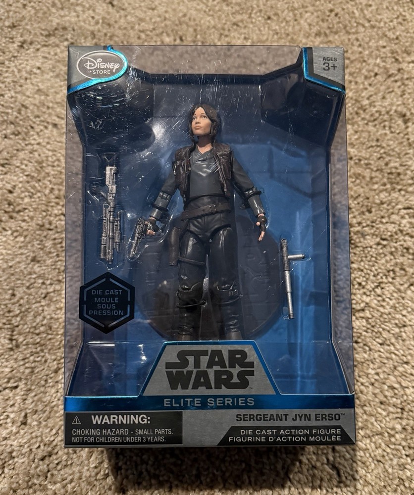 SERGEANT JYN ERSO Star Wars Rogue One Elite Series Die Cast Action Figure – NEW!