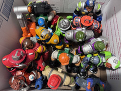 Vintage Rescue Heroes Mattel Fisher Price Lot Of 14 Action Figures Variety GUC