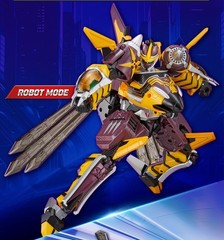SAMG Metal Cardbot W Phantom Hornet Transforming Robot Figure Helicopter Korea
