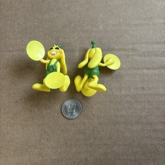 Two (2) Poppy Playtime Bunzo Bunny 2021 Loose Figures 2.25″
