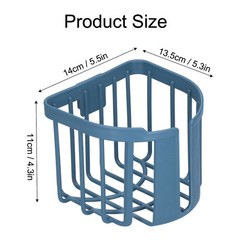 Easy Install Bathroom Rack Space-Saving For Toilet Home Office Easy To Use