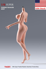 YM501 1/6 Female Sexy Plump Large Bust Flexible Details Body 12″Figure Doll