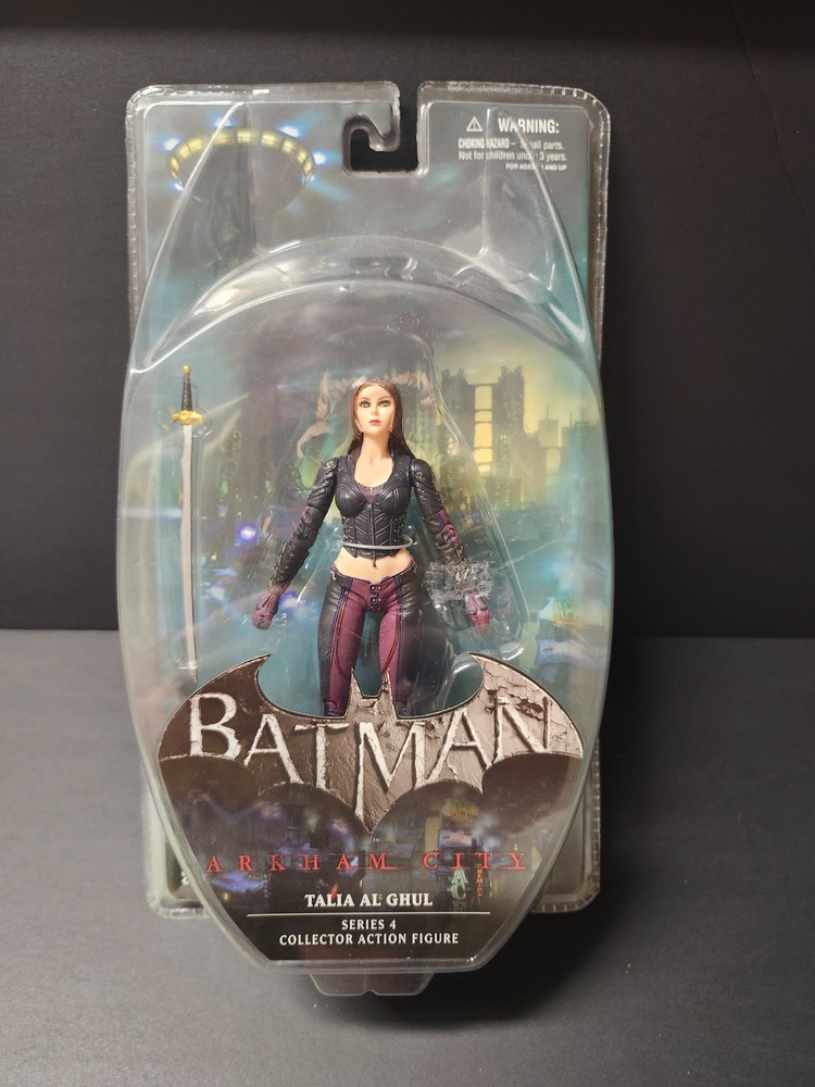 Talia Al Ghul Series 4 BATMAN Arkham City DC COMICS MOC NEW
