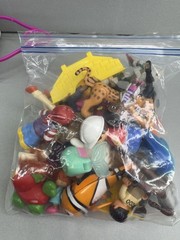 Mixed Toy Figures Lot 4 Lbs 14 Oz Barbie Little Tikes Animals Disney & More