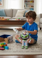 Disney Toy Story 4 Buzz Lightyear Remote Control Figure