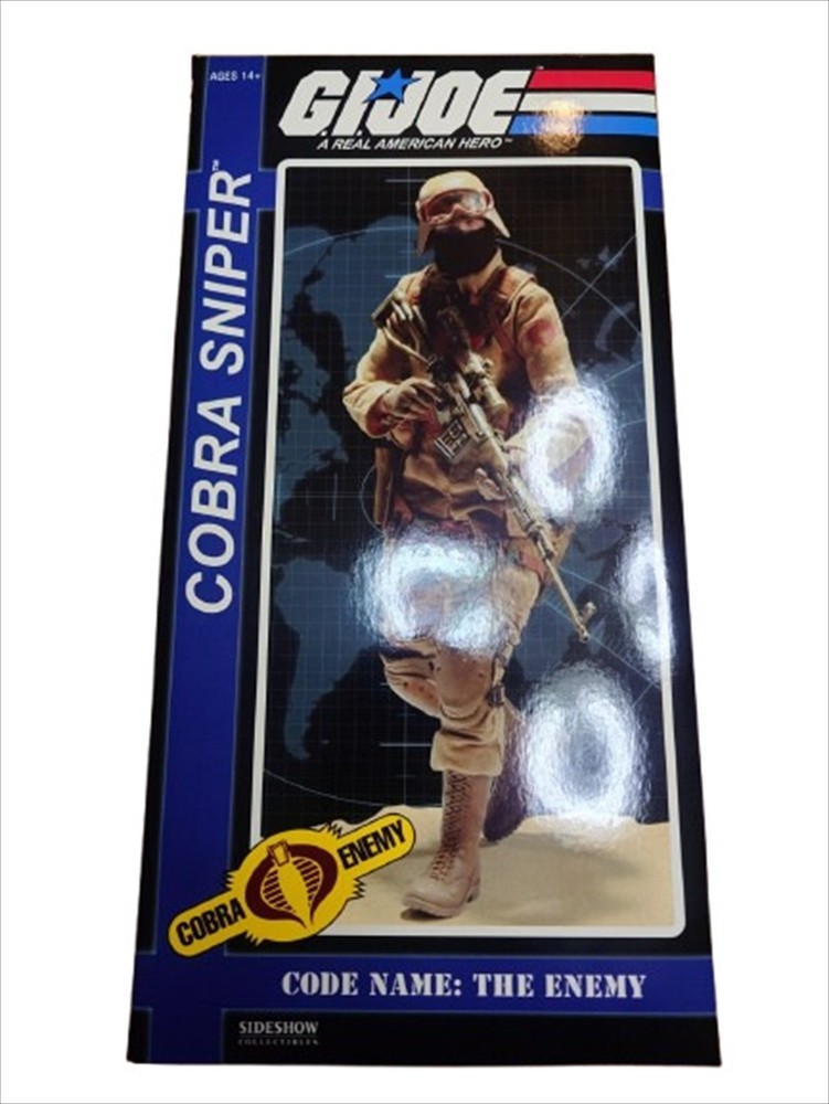 Sideshow G.I. Joe Cobra Sniper Code Name The Enemy A Real American Hero Figure