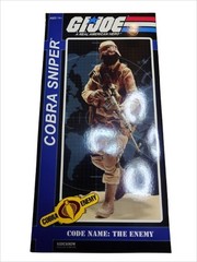 Sideshow G.I. Joe Cobra Sniper Code Name The Enemy A Real American Hero Figure