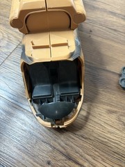 Vintage GI Joe Tomahawk Helicopter Incomplete Parts Repair Hasbro 1986