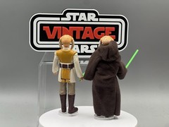 Vintage Custom Star Wars Figure Sasea Tiin Jedi Kenner Style 3.75”