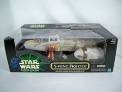 K21i05202 Y-WING FIGHTER MISB MINT IN SEALED BOX 1999 STAR WARS POTF POWER FORCE