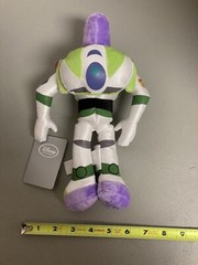 Disney Store Toy Story Buzz 11″ Mini Bean Bag Plush (Andy’s Name) NEW with Tags