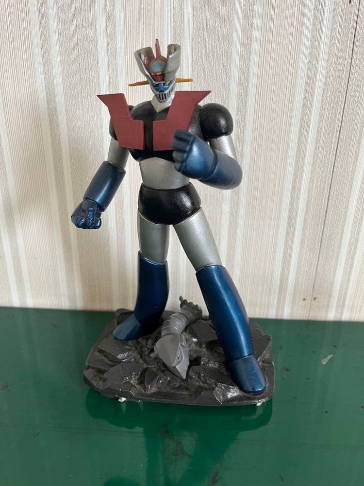 Mazinger Z Soft Vinyl Fixed Pose Figure 20cm with Base Vintage Japan