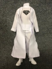 1/6 Custom Superman Returns Jor-El Marlon Brando Suit Boots for Action Figure