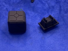 Star Wars Custom Figure:Drace Tillo :Imperial Security Officer w/Mouse Droid