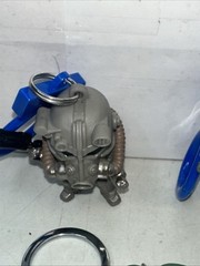 11 PVC Keychains Bookbag Hangers Ganon Zeld Pokemon Nidoking Space Jam Fall Out