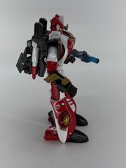 Hasbro Override Anime Action Figure Red White Gold Black Plastic Robot Power Toy