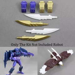 For Legacy Filch Kingdom Airazor Skywarp Upgrade Kit Claw Knife Weapon