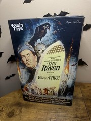 Reel Toys Vincent Price The Raven 12” Figure Edgar Allan Poe Collectible Rare