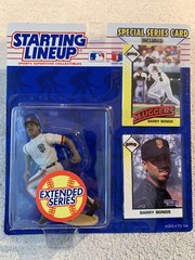 💥⚾️ 1993 BARRY BONDS SF Giants Starting Lineup Extended Series, Pirates, HOF?
