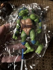 Teenage Mutant Ninja Turtles TMNT Turtle Set Leonardo Raphael w/ Weapons 6 piece