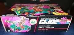 NEW FACTORY SEALED BOX G IJOE NINJA RAIDER PILE DRIVER WITH T’Gin-zu MISB L@@K