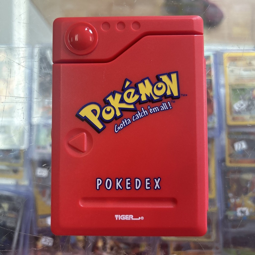 Pokémon Pokedex Tiger Electronics Toy Nintendo 1998 – Untested – Clean