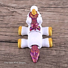 Mystical Unicorn Hatchling 3D Printed Flexi Fidget Gift Articulated Toy