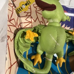1988 Pee Wee Herman’s Playhouse Pet PTERRI 13″ in box & magic screen original