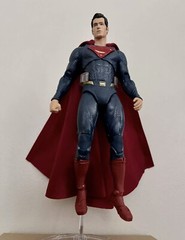 custom superman wired dark red cape 1/12 DC multiverse mcfarlane NOT FIGURE