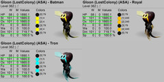 Gloon TOP STATS Level 362 Ark Survival Ascended Official PVE
