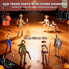 Western Cowboy t13 Action Figure｜Assembly Completed｜ 3D Printed Dummy 13 for …