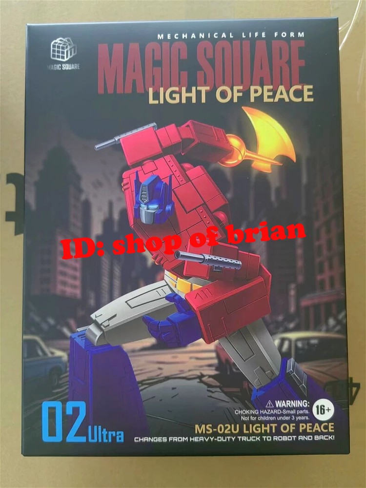 In Stock New MS-02U ULTRA Light of Peace Optimus OP 2.0 Version MP Scale Figure