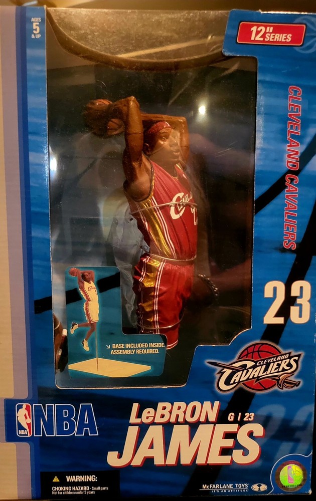 McFarlane 2004 Sports Picks NBA LeBron James Cavaliers 12″ Figure